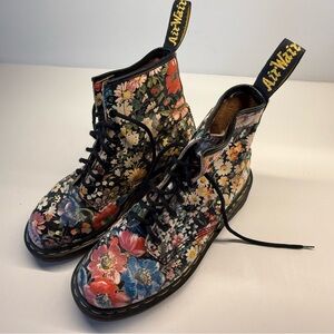Dr. Martens Vintage Floral Boots - Made in England